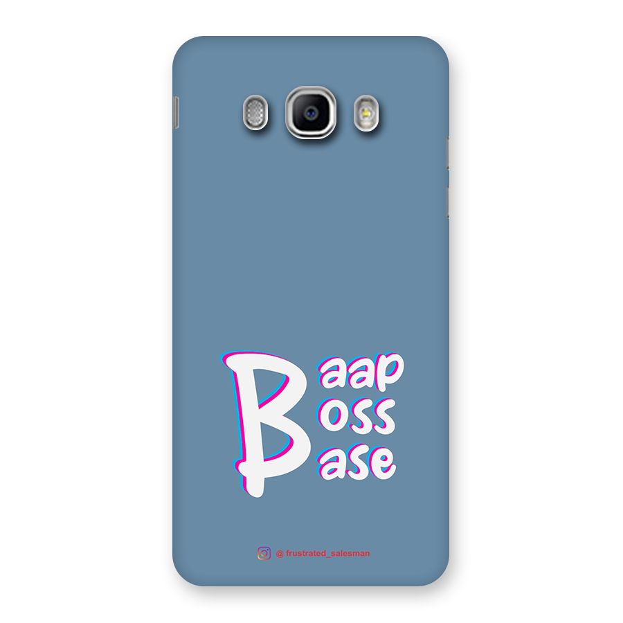 Baap Boss Base SteelBlue Back Case for Samsung Galaxy J5 2016