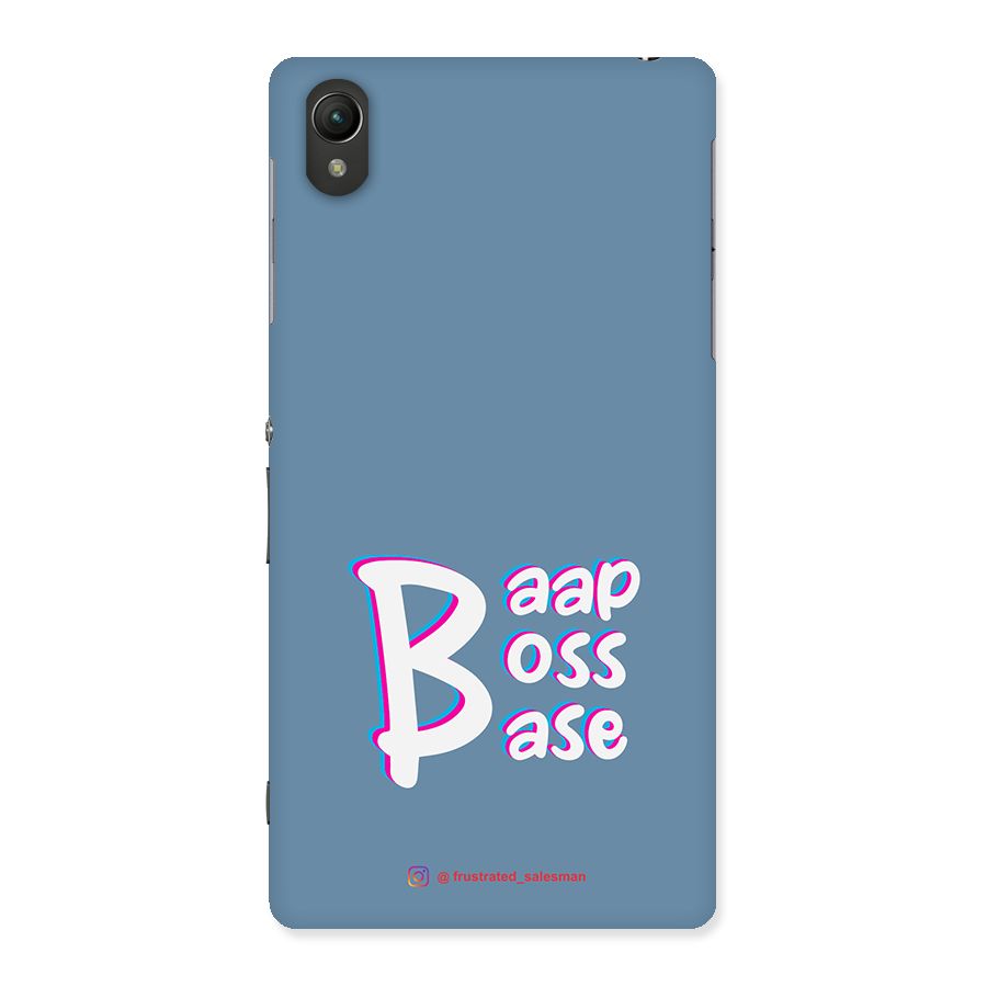 Baap Boss Base SteelBlue Back Case for Sony Xperia Z2