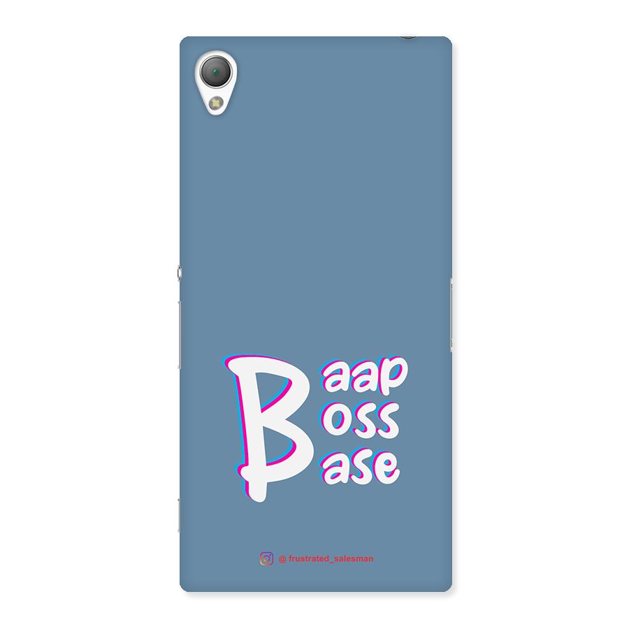 Baap Boss Base SteelBlue Back Case for Sony Xperia Z3