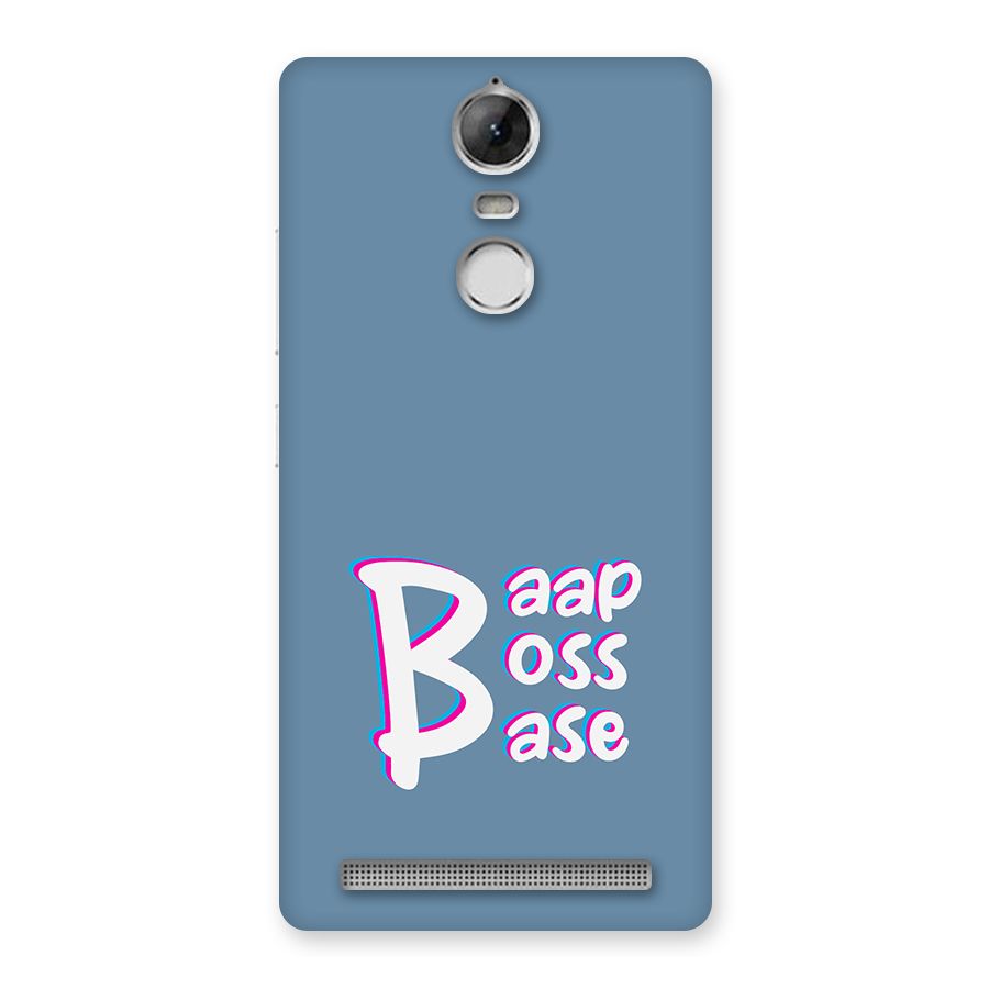 Baap Boss Base SteelBlue Back Case for Vibe K5 Note