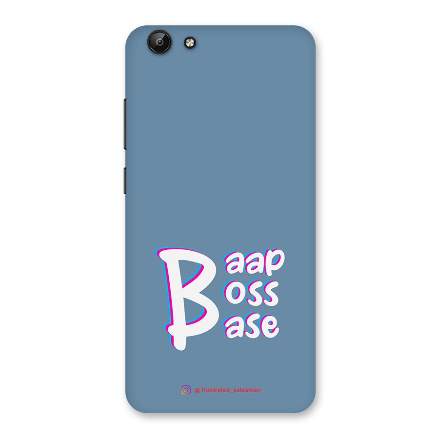 Baap Boss Base SteelBlue Back Case for Vivo Y69
