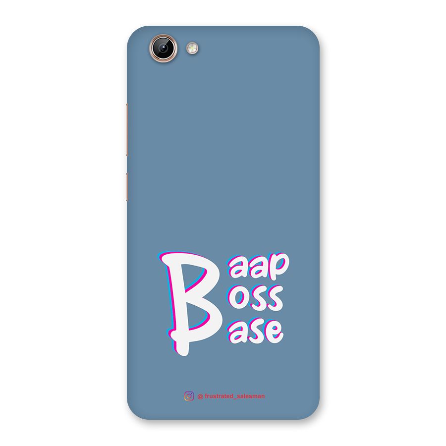 Baap Boss Base SteelBlue Back Case for Vivo Y71i