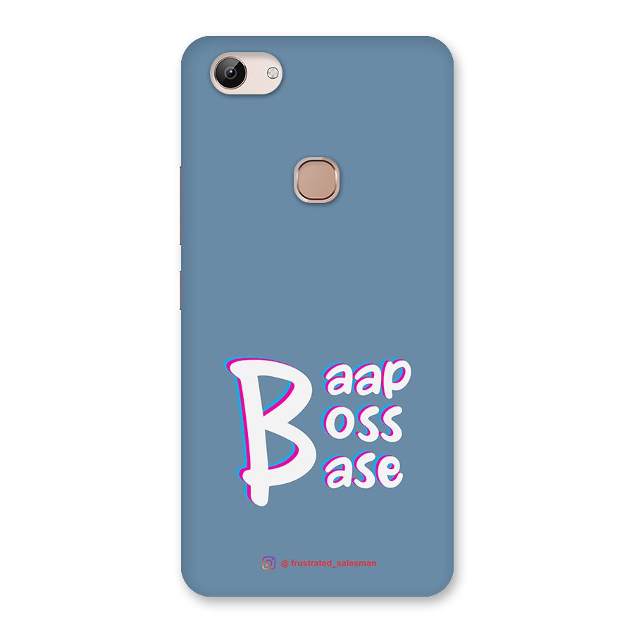 Baap Boss Base SteelBlue Back Case for Vivo Y83