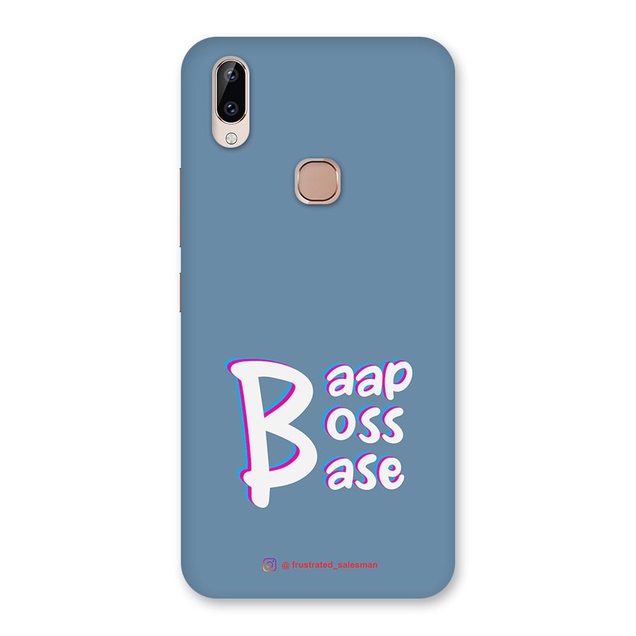 Baap Boss Base SteelBlue Back Case for Vivo Y83 Pro
