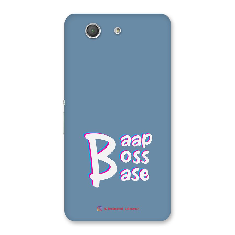 Baap Boss Base SteelBlue Back Case for Xperia Z3 Compact