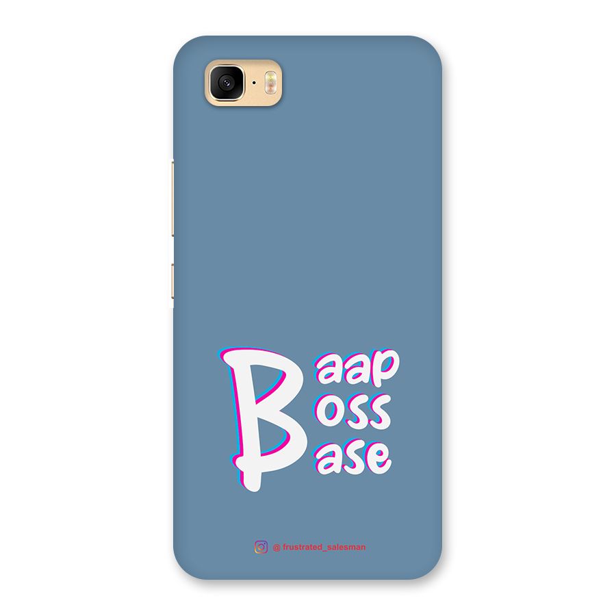 Baap Boss Base SteelBlue Back Case for Zenfone 3s Max