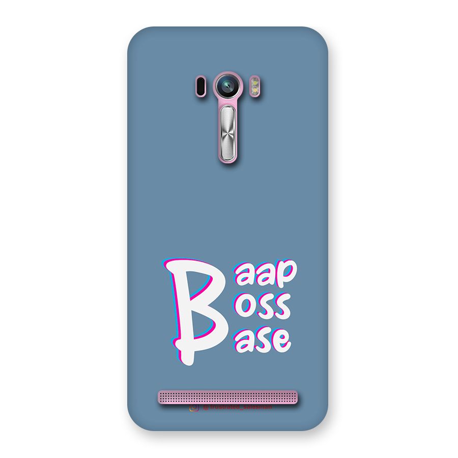 Baap Boss Base SteelBlue Back Case for Zenfone Selfie