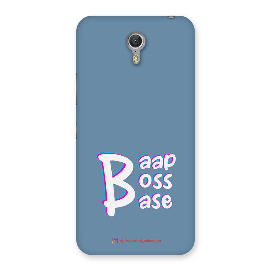 Baap Boss Base SteelBlue Back Case for Zuk Z1