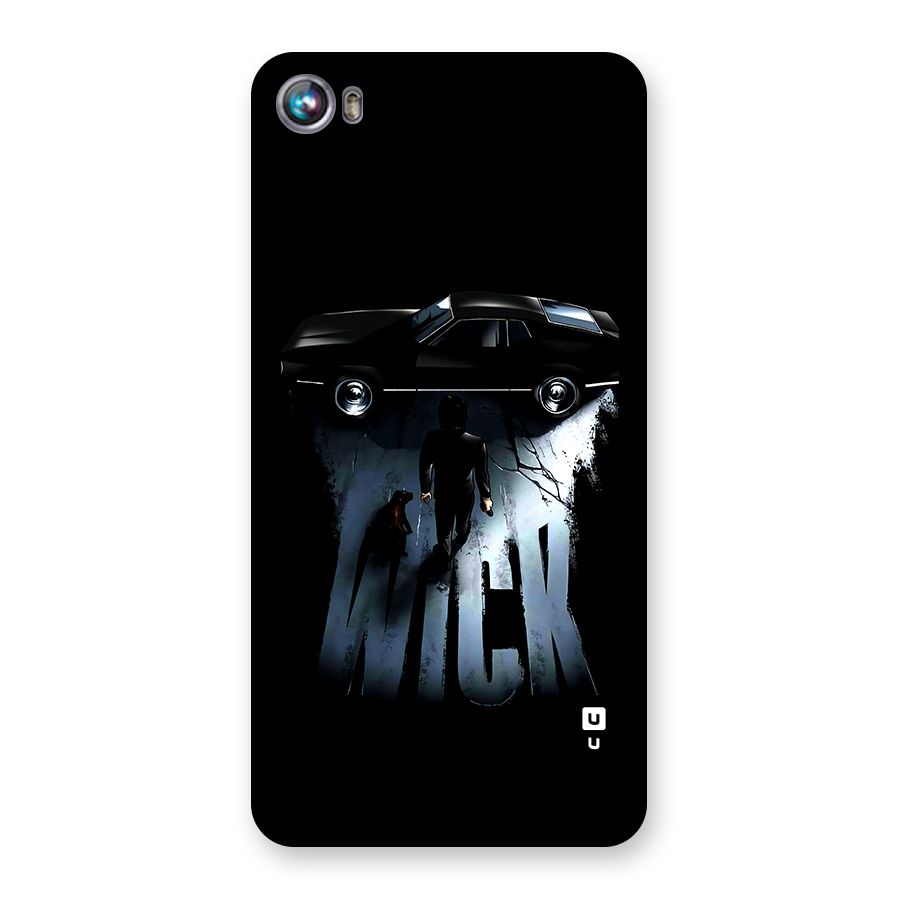 Baba Yaga Back Case for Canvas Fire 4 (A107)