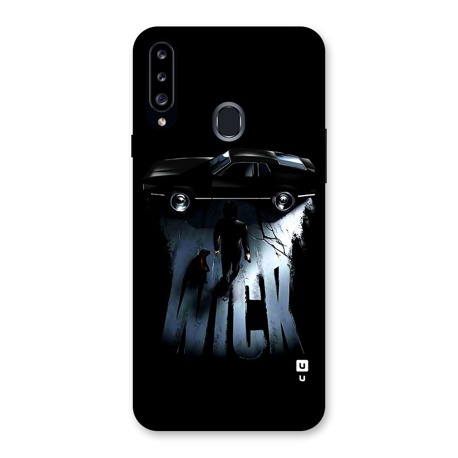 Baba Yaga Back Case for Galaxy A20s
