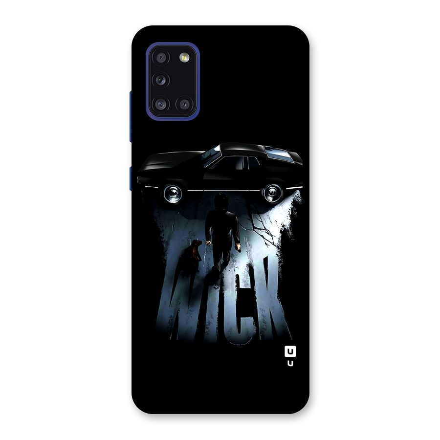 Baba Yaga Back Case for Galaxy A31