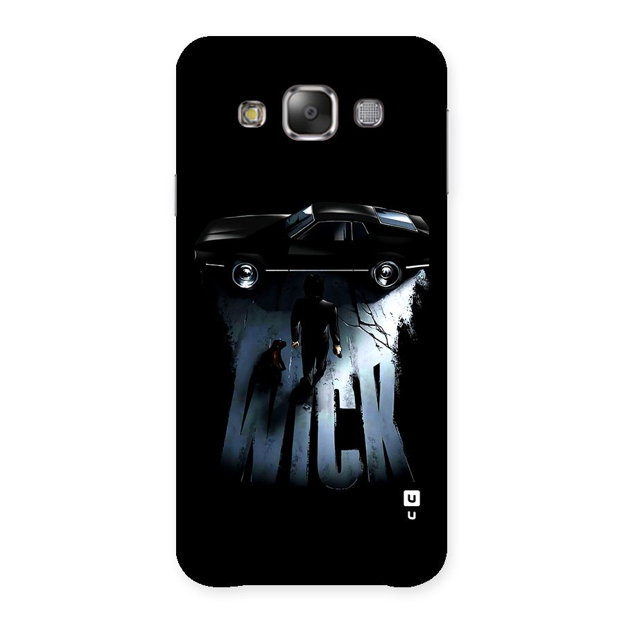 Baba Yaga Back Case for Galaxy E7