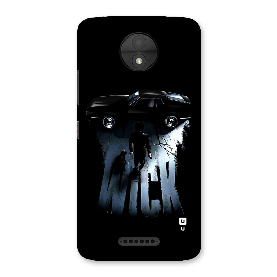 Baba Yaga Back Case for Moto C