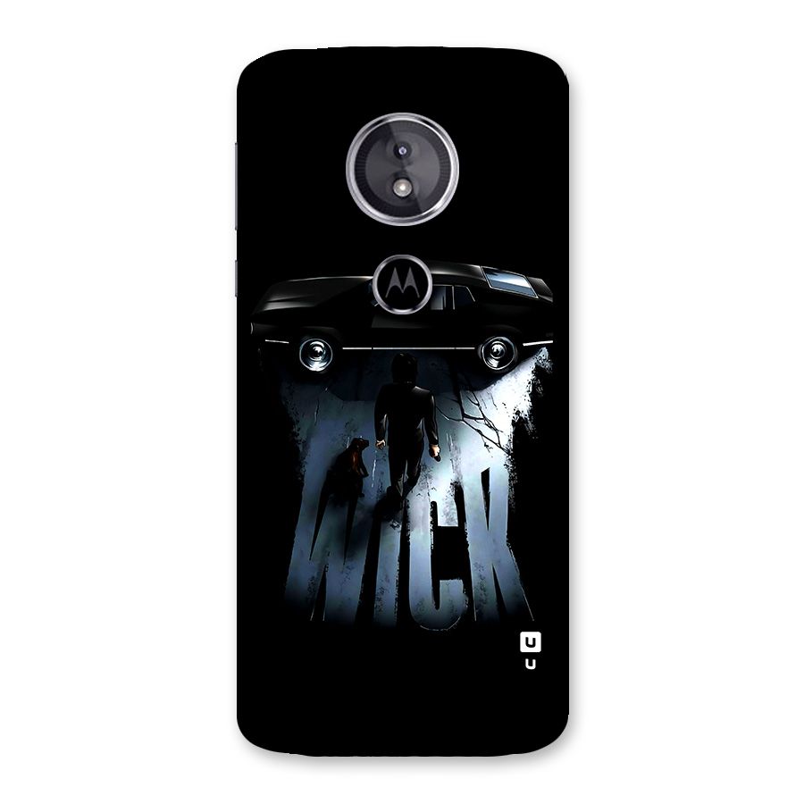 Baba Yaga Back Case for Moto E5