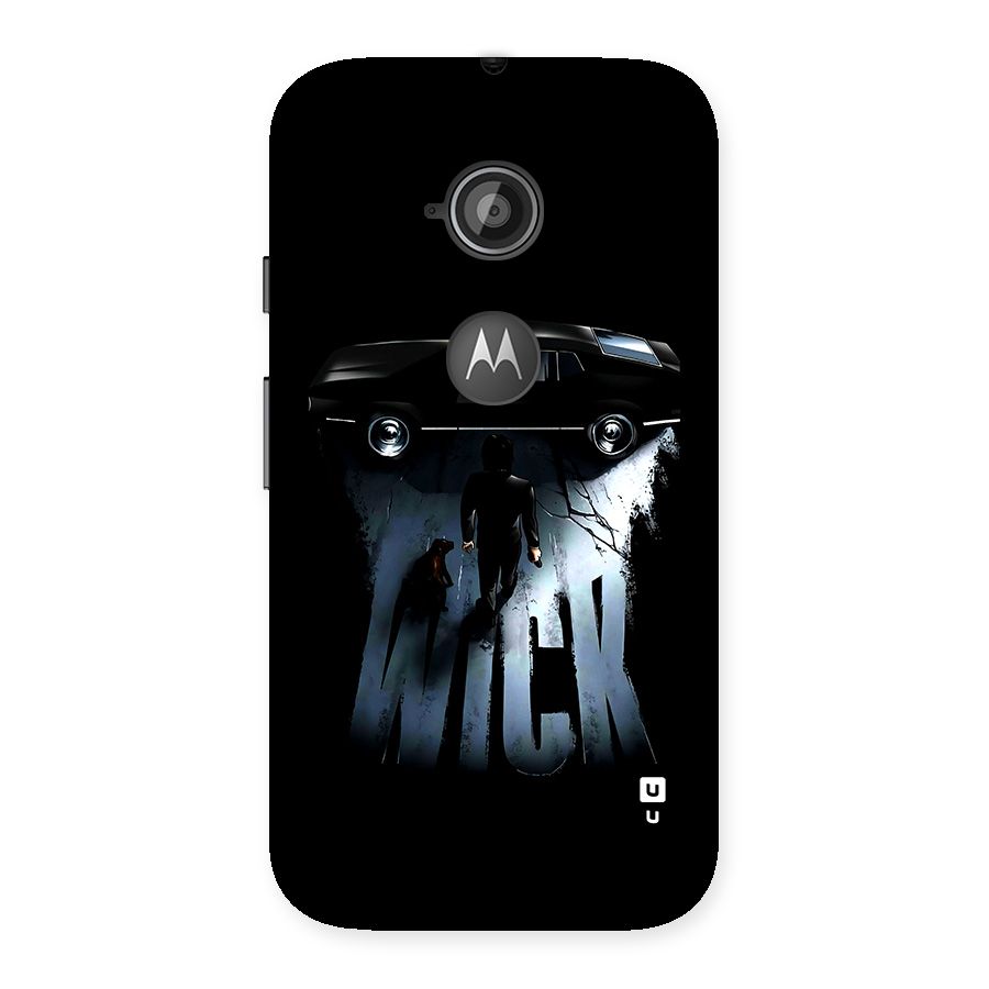 Baba Yaga Back Case for Moto E 2nd Gen