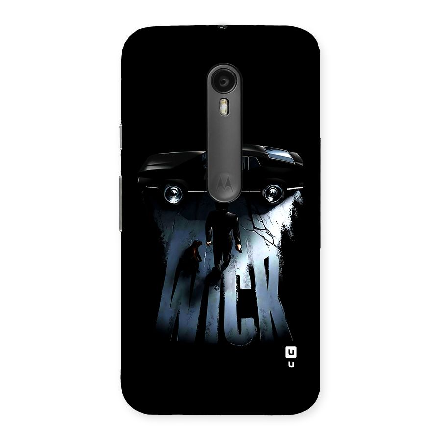 Baba Yaga Back Case for Moto G3