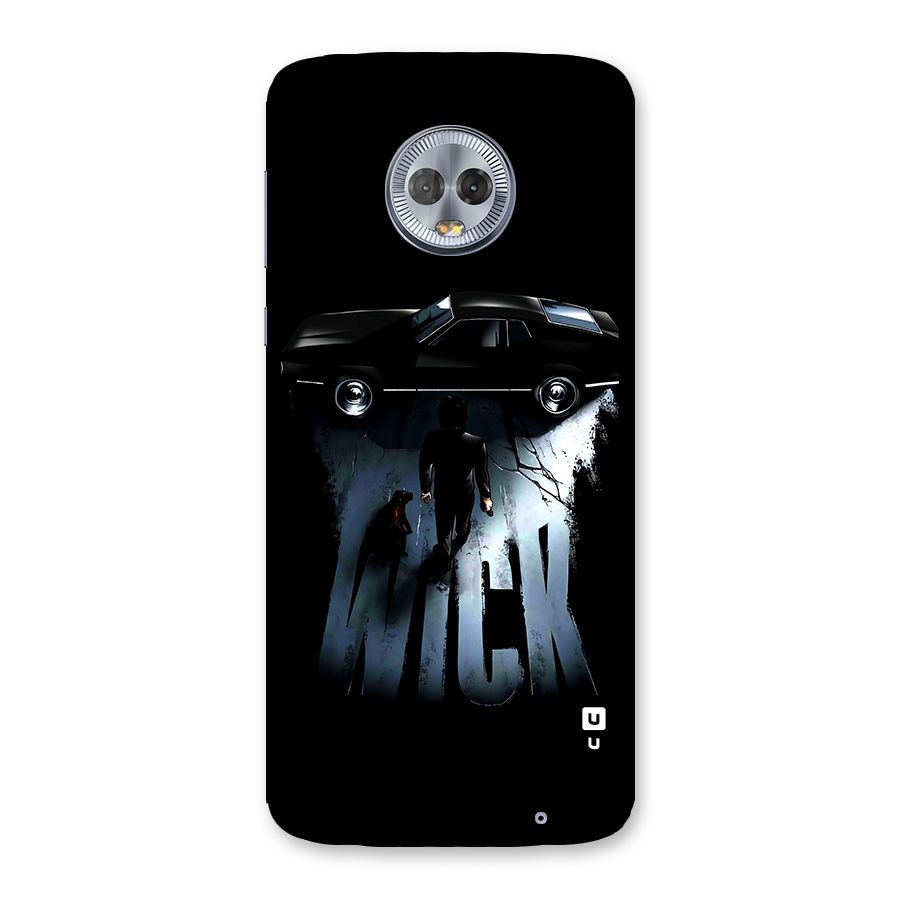 Baba Yaga Back Case for Moto G6 Plus