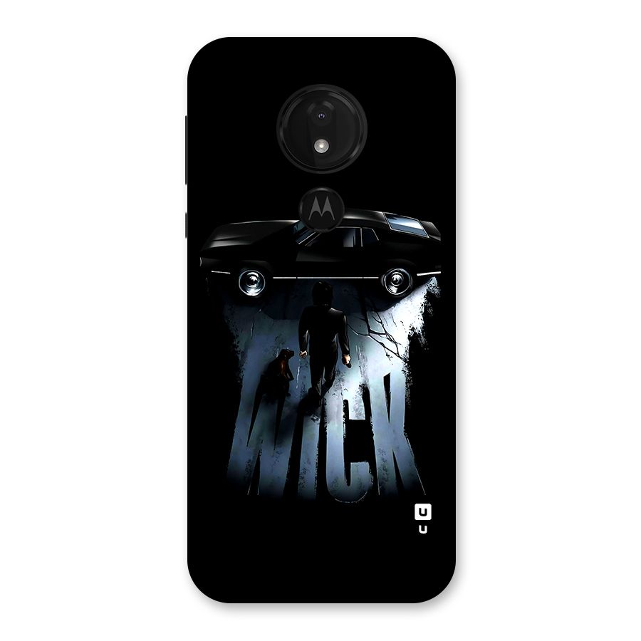 Baba Yaga Back Case for Moto G7 Power