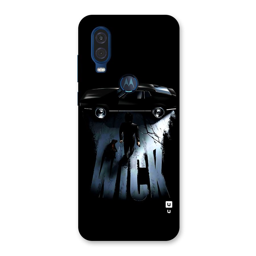 Baba Yaga Back Case for Motorola One Vision