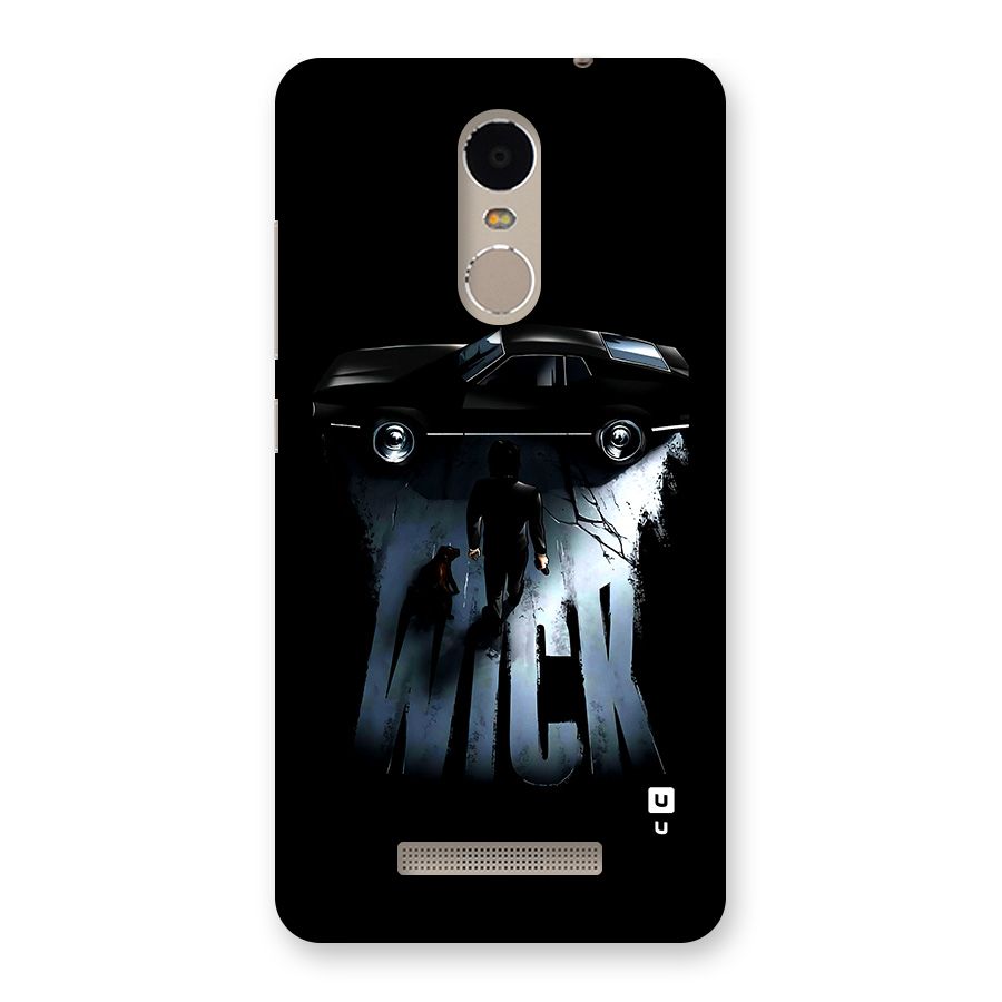 Baba Yaga Back Case for Redmi Note 3