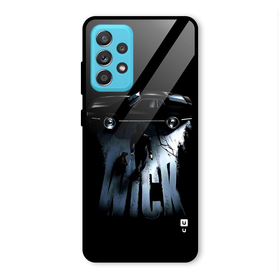 Baba Yaga Glass Back Case for Galaxy A52