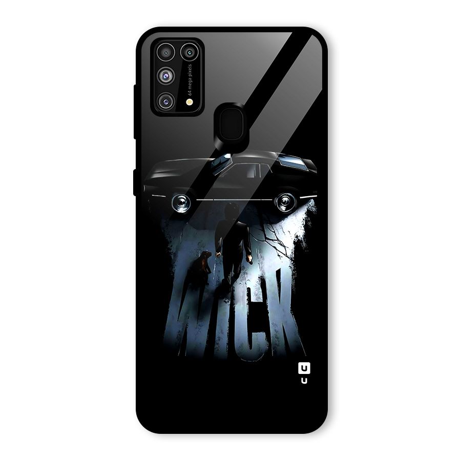 Baba Yaga Glass Back Case for Galaxy F41