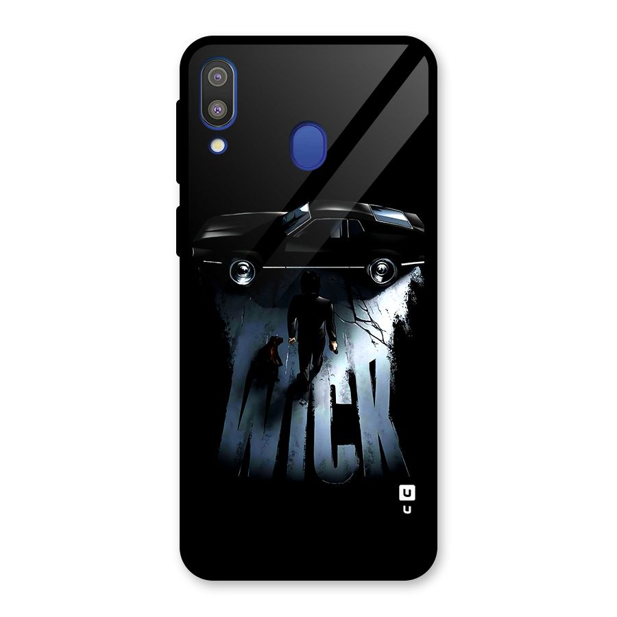Baba Yaga Glass Back Case for Galaxy M20
