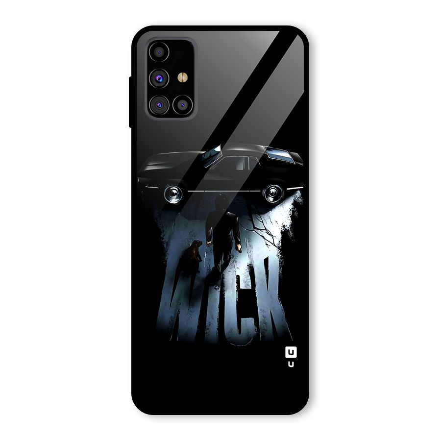 Baba Yaga Glass Back Case for Galaxy M31s