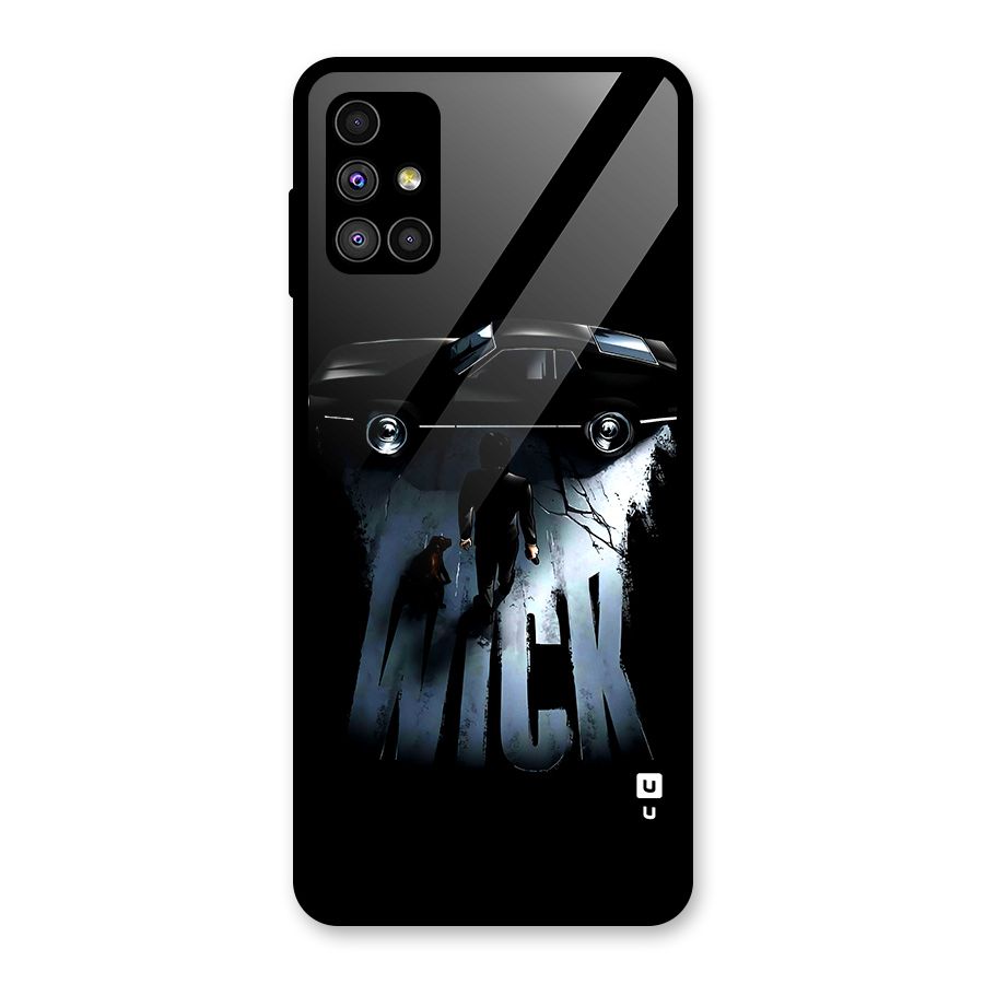 Baba Yaga Glass Back Case for Galaxy M51