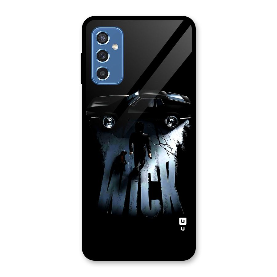 Baba Yaga Glass Back Case for Galaxy M52 5G