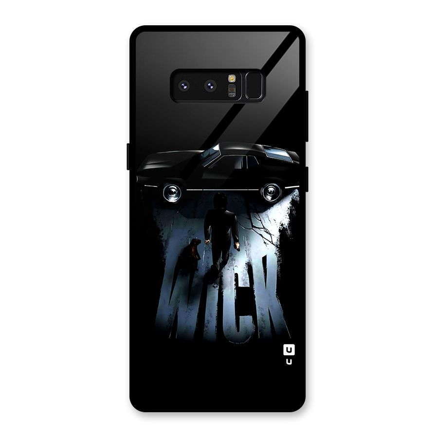 Baba Yaga Glass Back Case for Galaxy Note 8