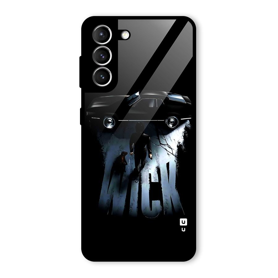 Baba Yaga Glass Back Case for Galaxy S21 5G