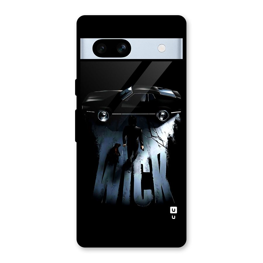 Baba Yaga Glass Back Case for Google Pixel 7a