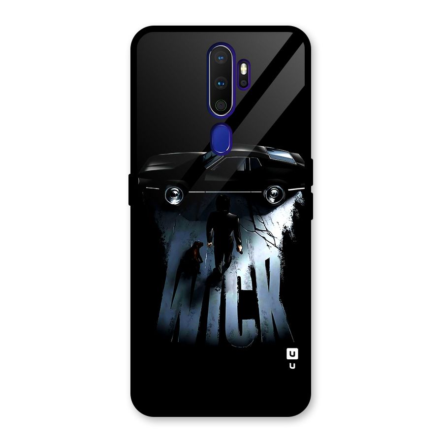 Baba Yaga Glass Back Case for Oppo A9 (2020)