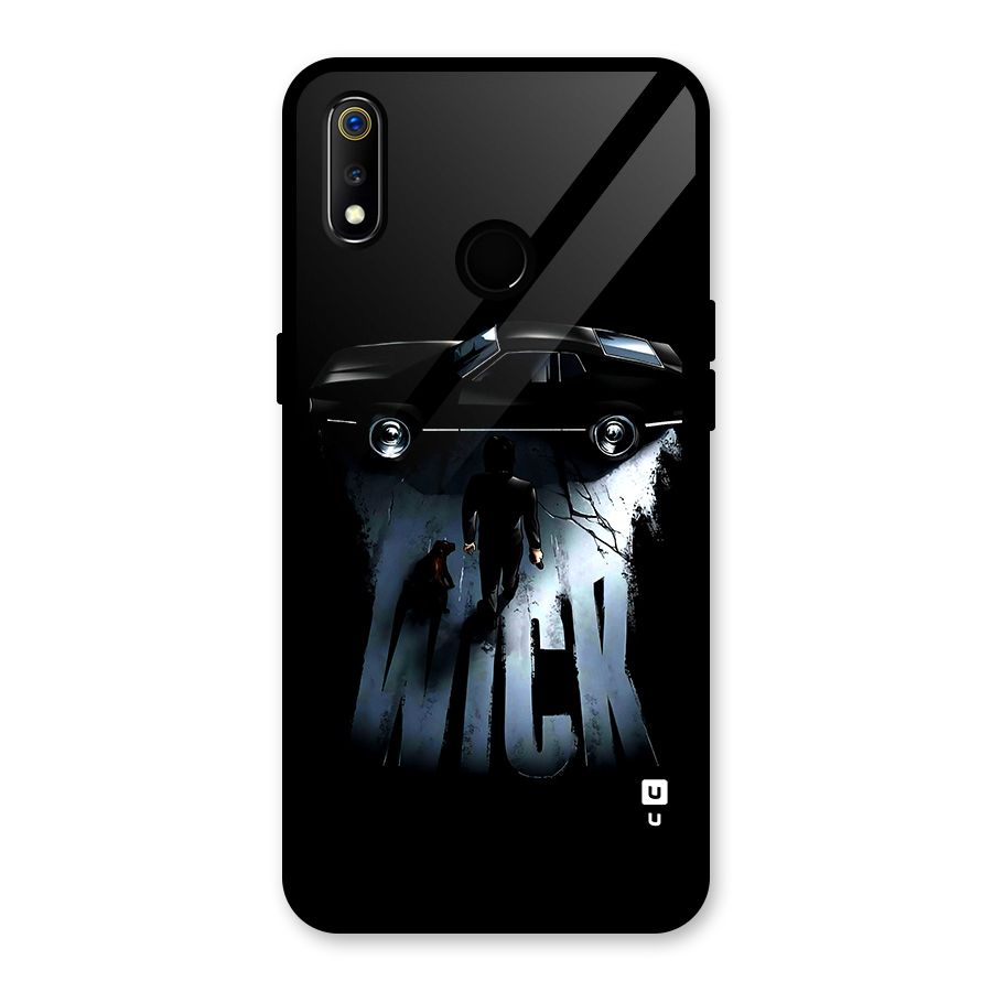 Baba Yaga Glass Back Case for Realme 3i