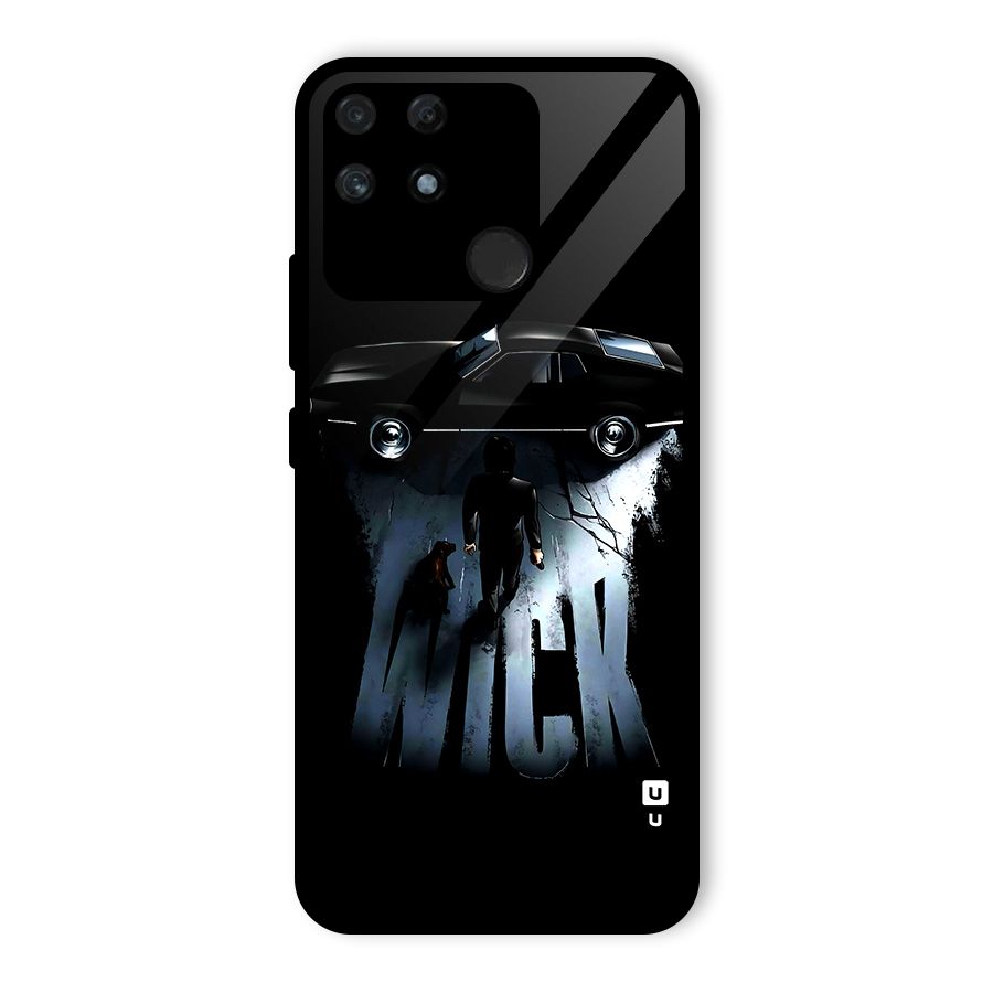 Baba Yaga Glass Back Case for Realme Narzo 50A