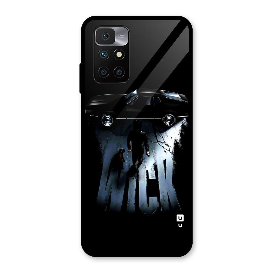 Baba Yaga Glass Back Case for Redmi 10 Prime