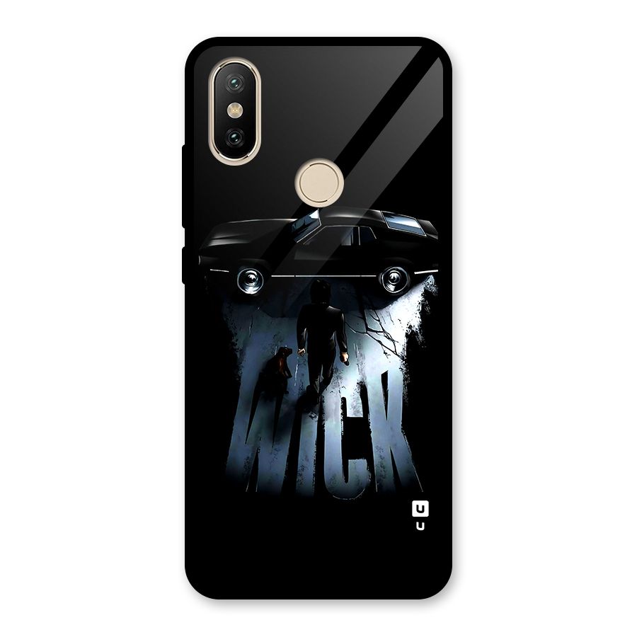 Baba Yaga Glass Back Case for Redmi A2