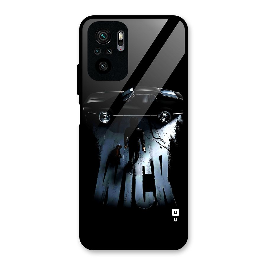 Baba Yaga Glass Back Case for Redmi Note 10S