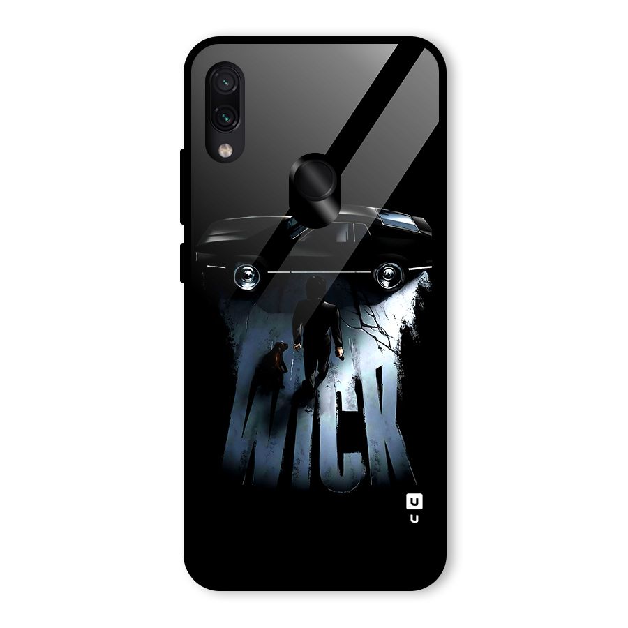 Baba Yaga Glass Back Case for Redmi Note 7 Pro