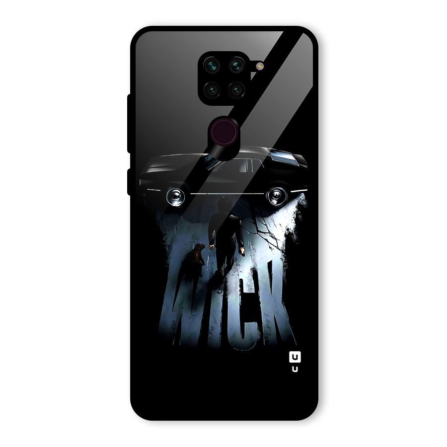 Baba Yaga Glass Back Case for Redmi Note 9