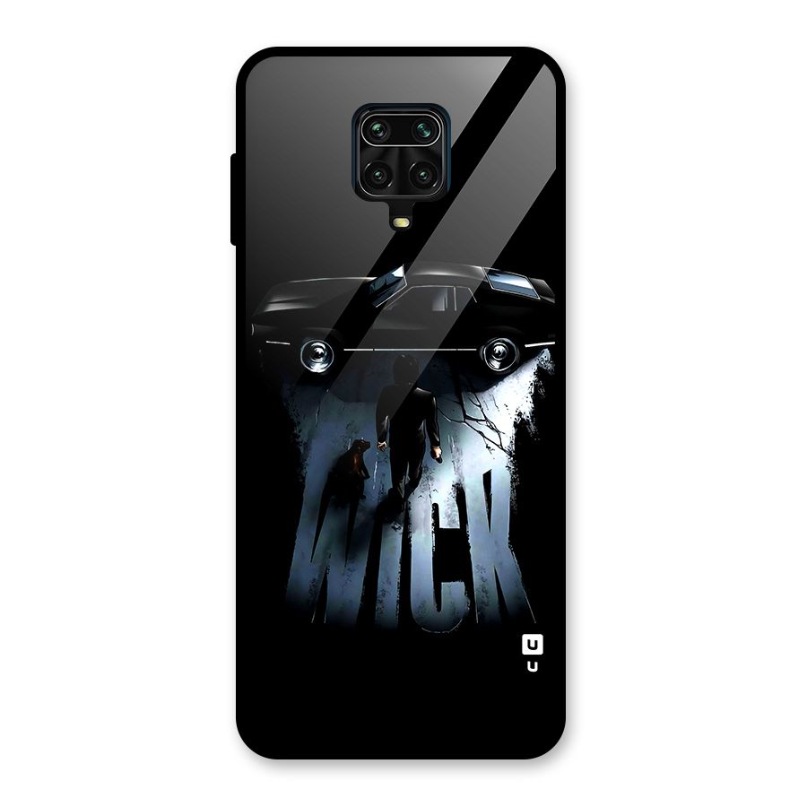 Baba Yaga Glass Back Case for Redmi Note 9 Pro