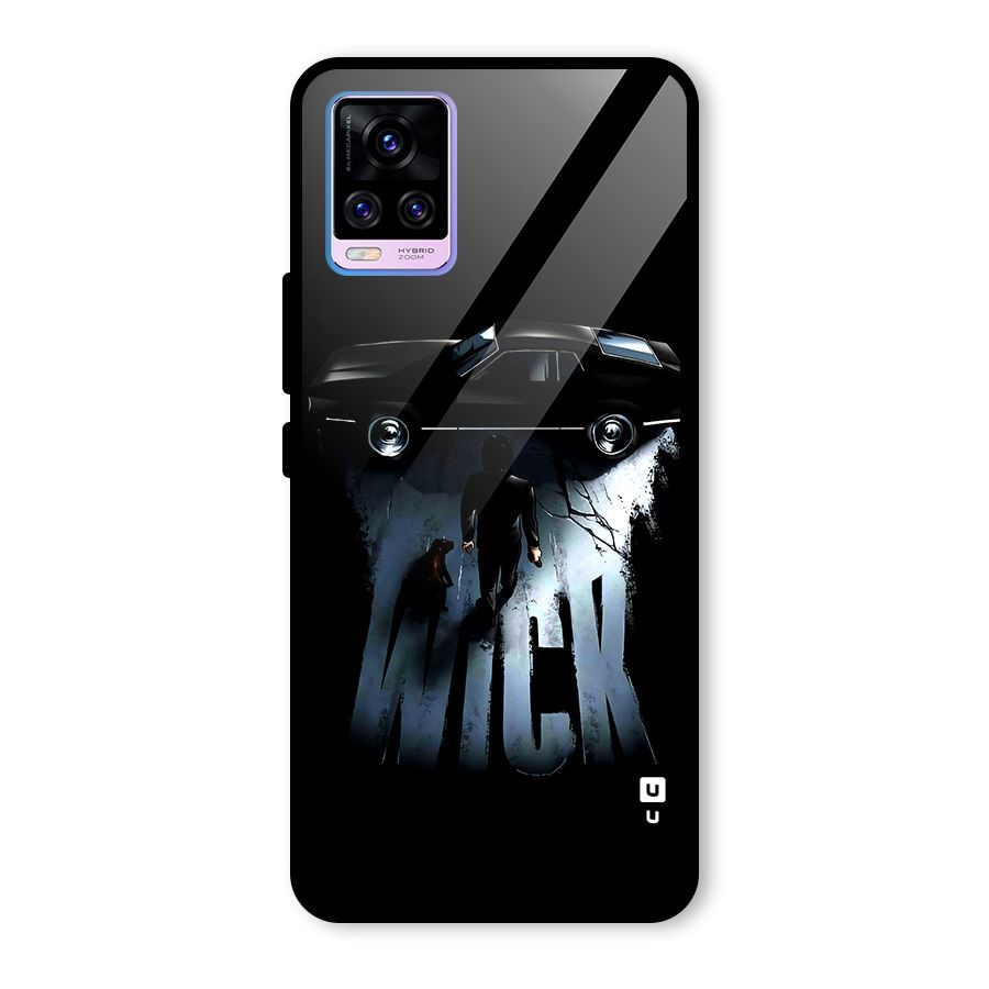 Baba Yaga Glass Back Case for Vivo V20 Pro