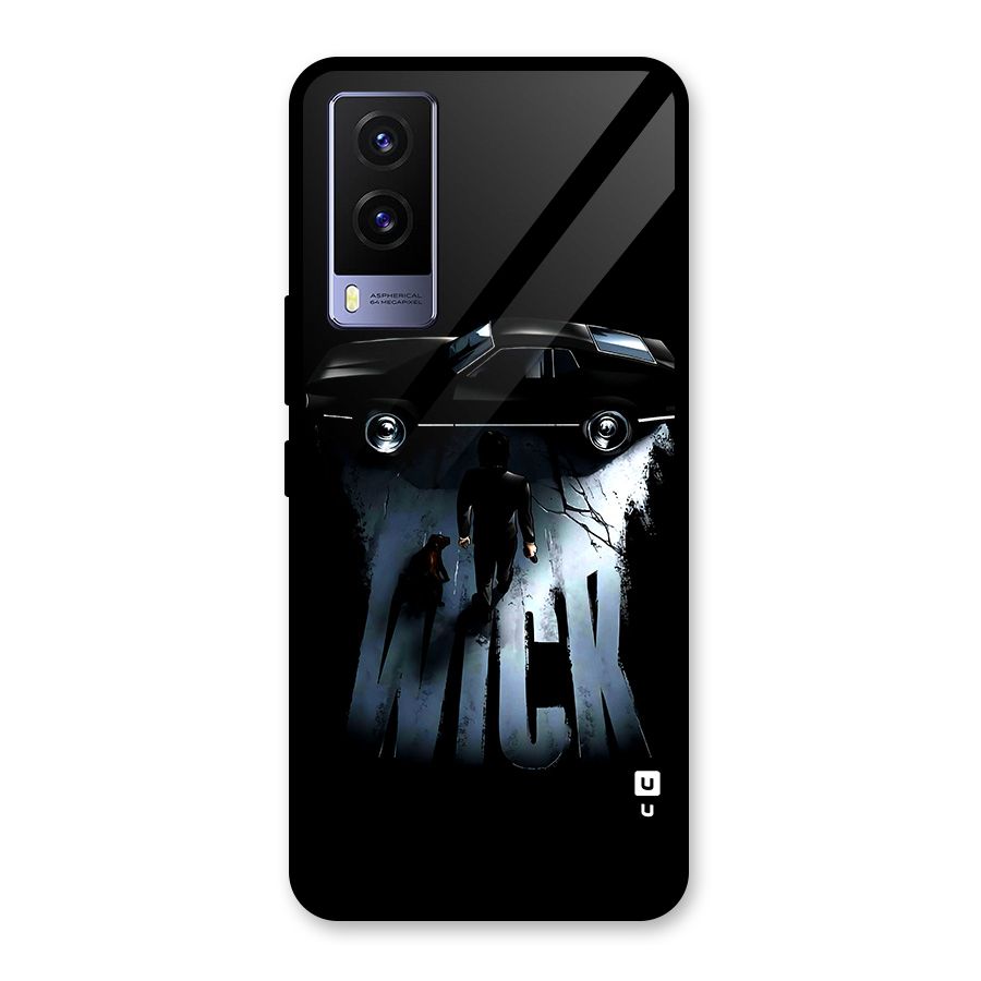 Baba Yaga Glass Back Case for Vivo V21e 5G