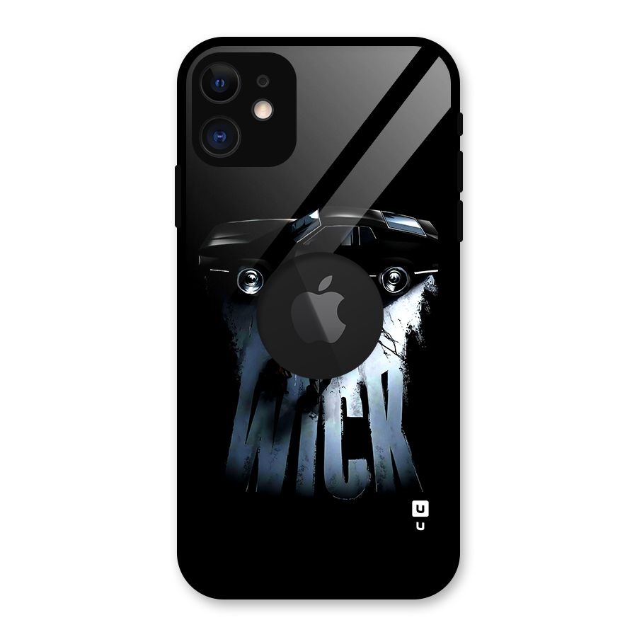 Baba Yaga Glass Back Case for iPhone 11 Logo Cut