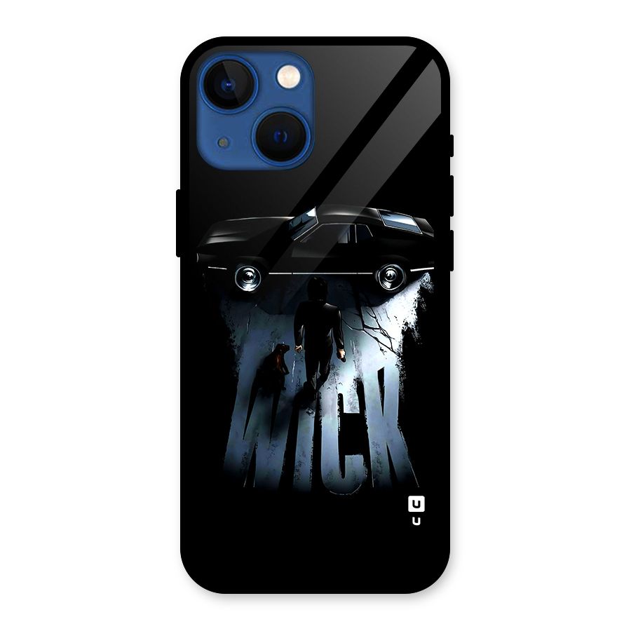 Baba Yaga Glass Back Case for iPhone 13 Mini