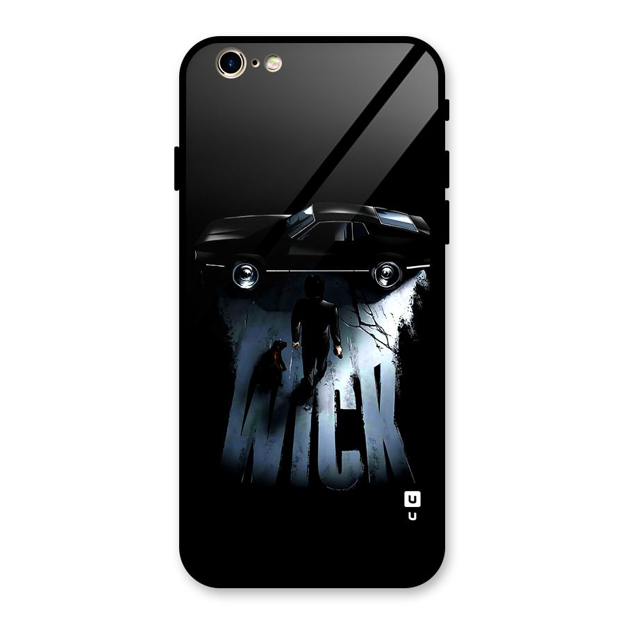 Baba Yaga Glass Back Case for iPhone 6 6S
