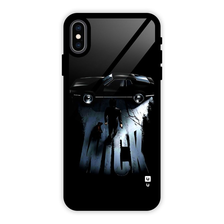 Baba Yaga Glass Back Case for iPhone XS Max