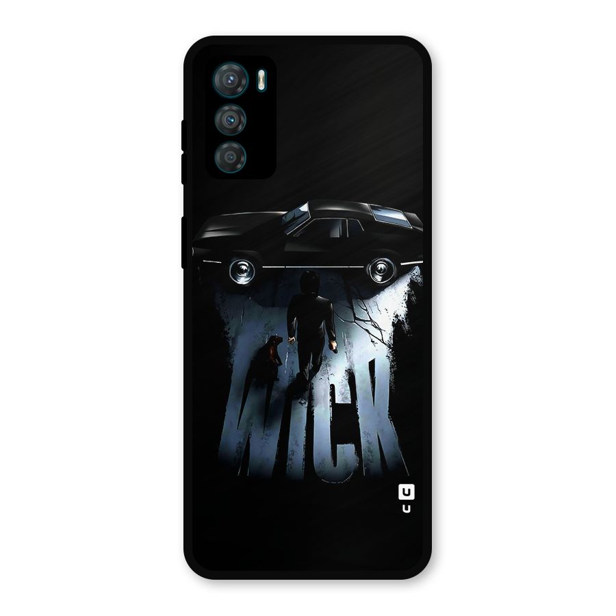 Baba Yaga Metal Back Case for Moto G42