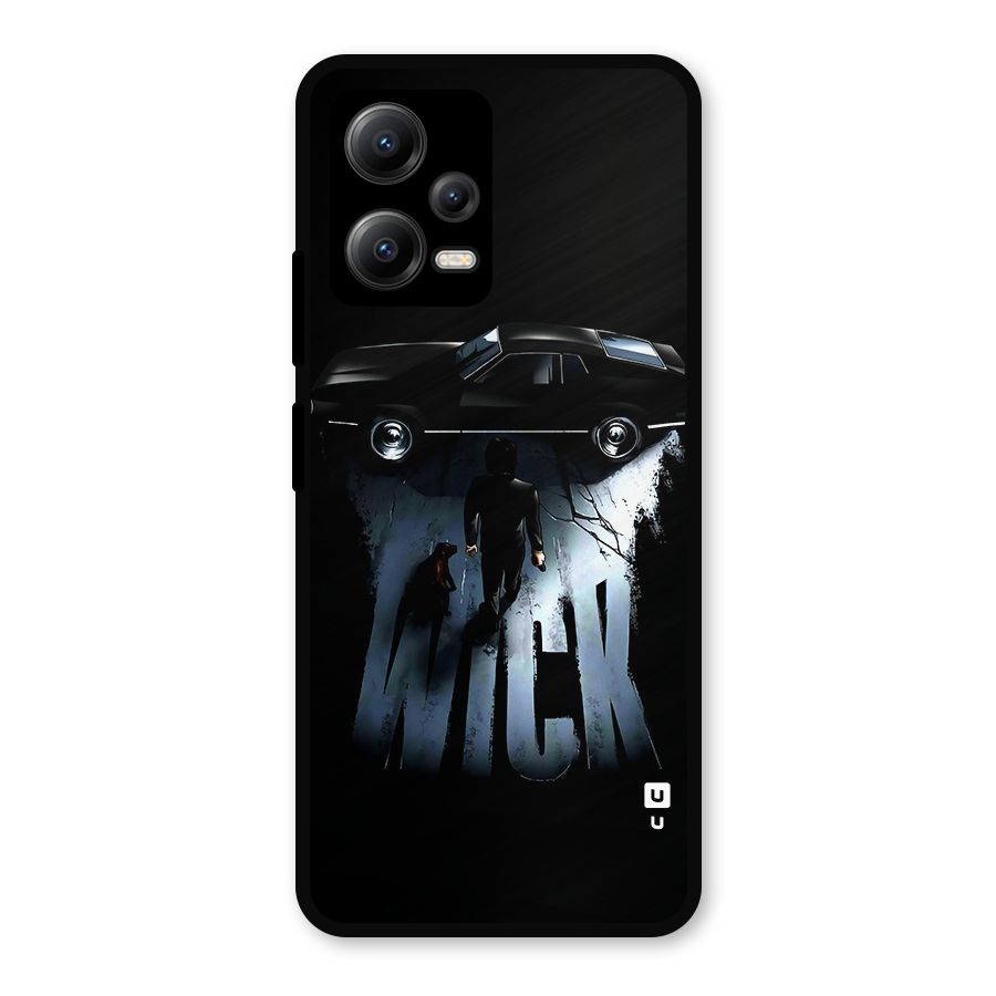 Baba Yaga Metal Back Case for Redmi Note 12 5G